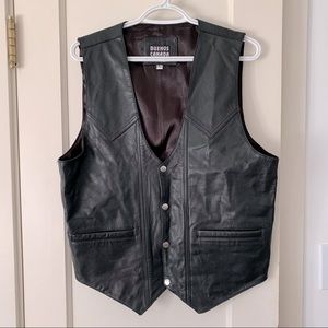 Men’s Vintage Leather Vest